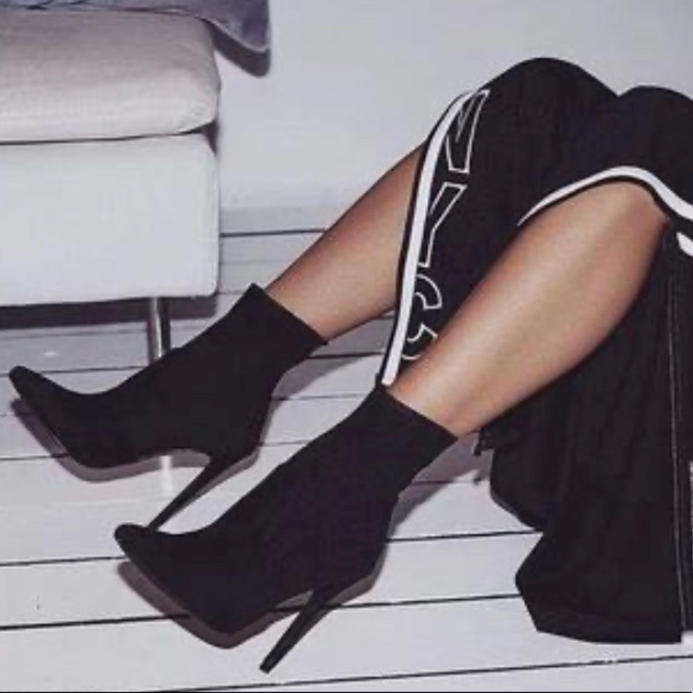 Black booties